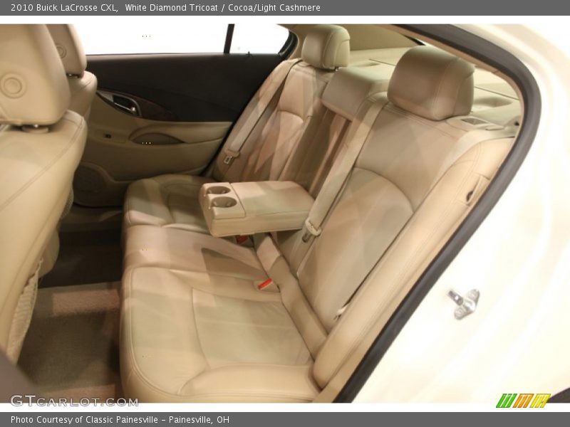 White Diamond Tricoat / Cocoa/Light Cashmere 2010 Buick LaCrosse CXL