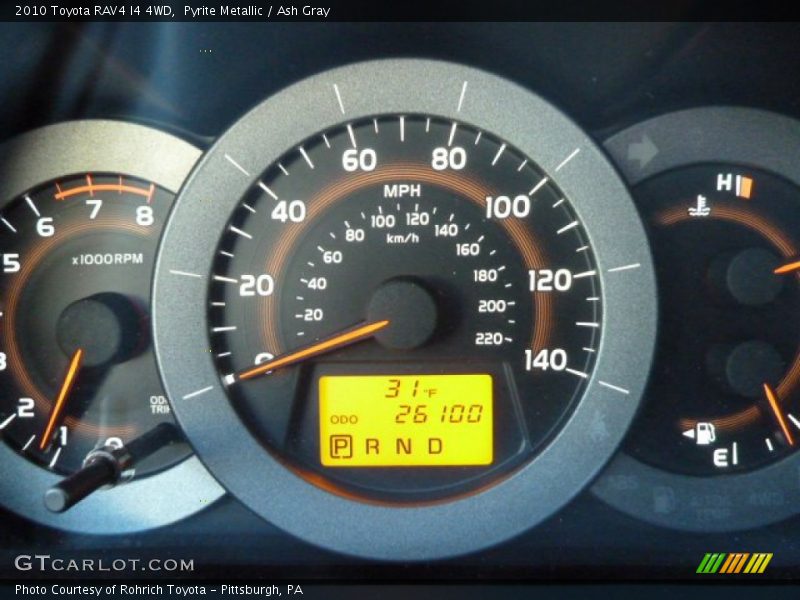 Pyrite Metallic / Ash Gray 2010 Toyota RAV4 I4 4WD
