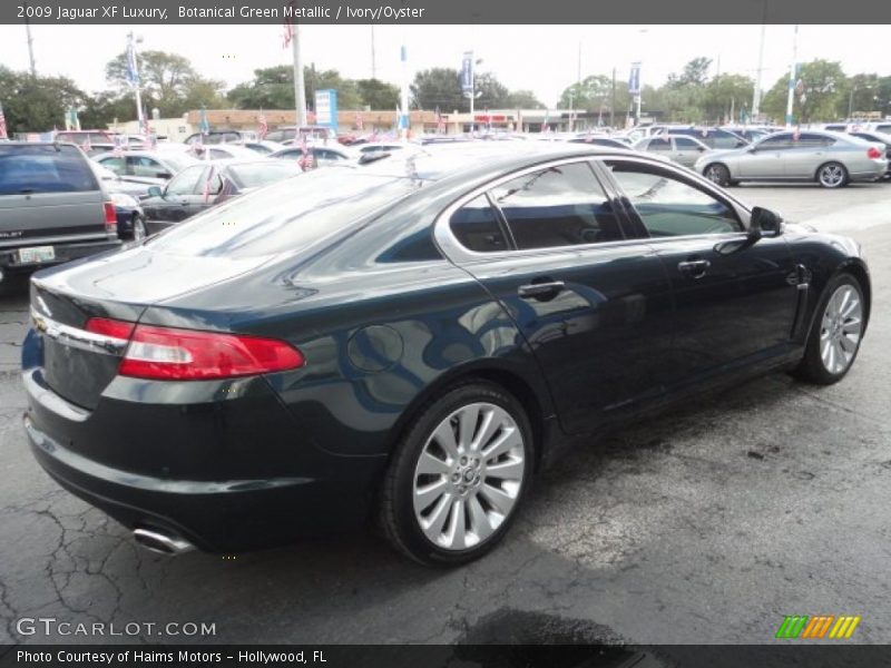 Botanical Green Metallic / Ivory/Oyster 2009 Jaguar XF Luxury