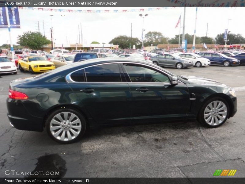 Botanical Green Metallic / Ivory/Oyster 2009 Jaguar XF Luxury