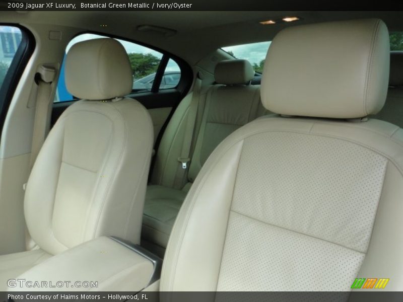 Botanical Green Metallic / Ivory/Oyster 2009 Jaguar XF Luxury