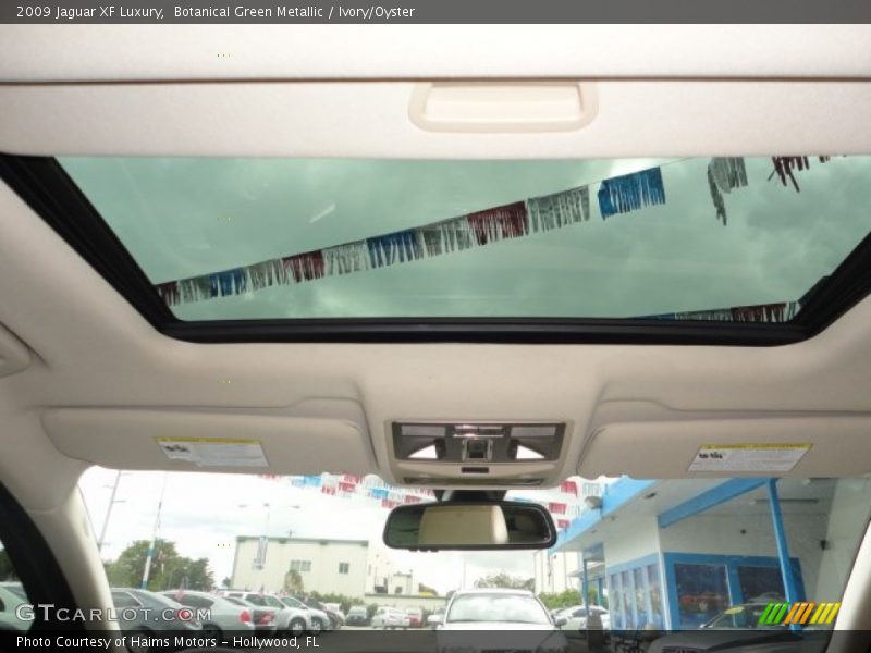 Botanical Green Metallic / Ivory/Oyster 2009 Jaguar XF Luxury