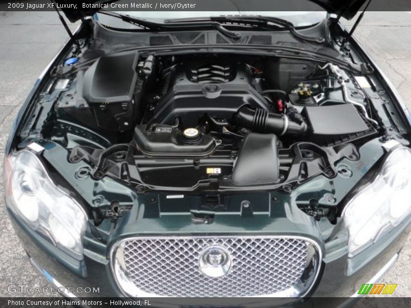  2009 XF Luxury Engine - 4.2 Liter DOHC 32-Valve VVT V8