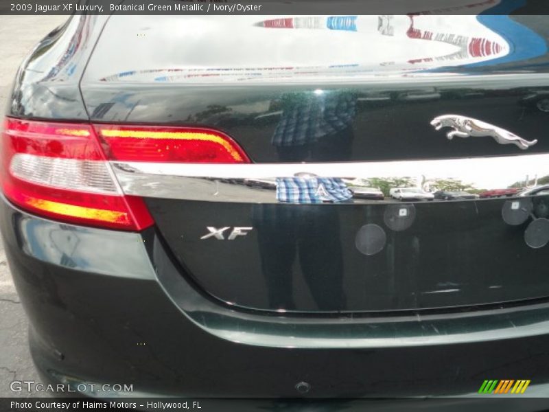 Botanical Green Metallic / Ivory/Oyster 2009 Jaguar XF Luxury