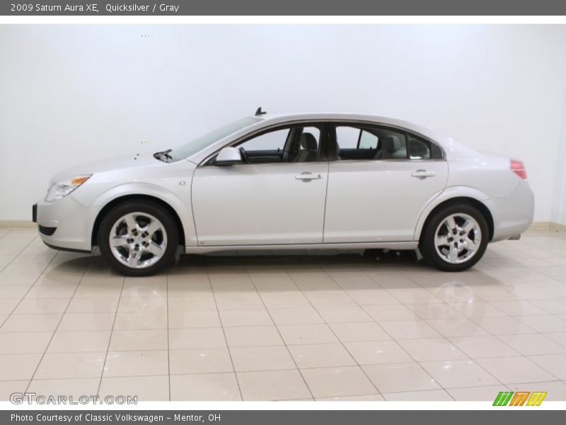 Quicksilver / Gray 2009 Saturn Aura XE