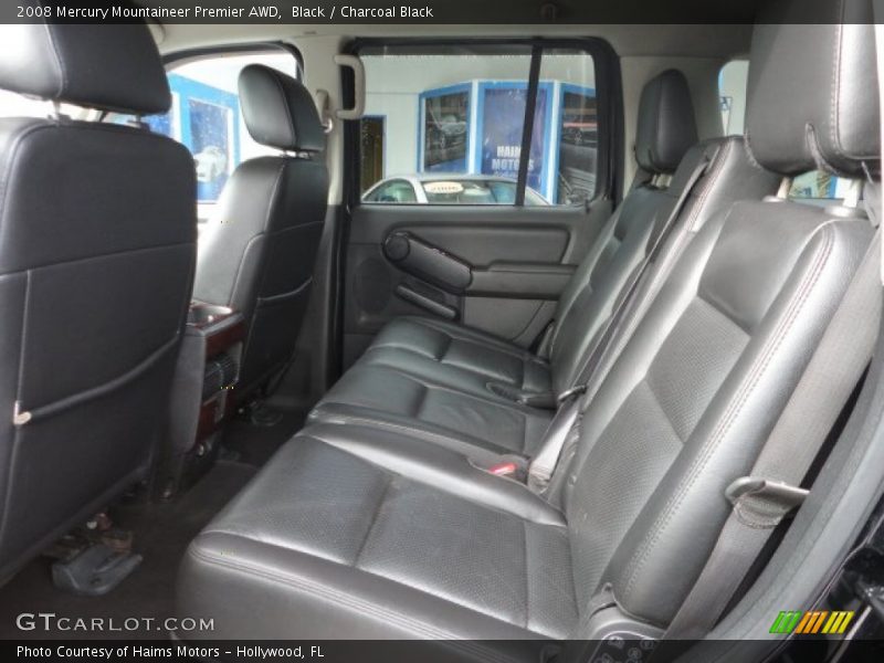  2008 Mountaineer Premier AWD Charcoal Black Interior