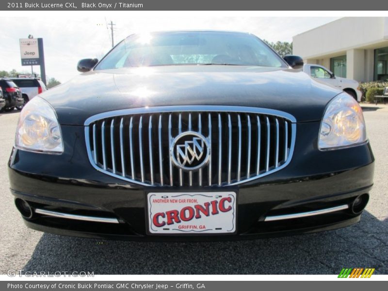 Black Onyx / Titanium 2011 Buick Lucerne CXL