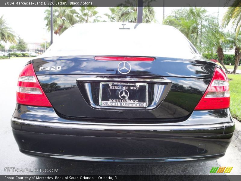 Black / Stone 2004 Mercedes-Benz E 320 Sedan