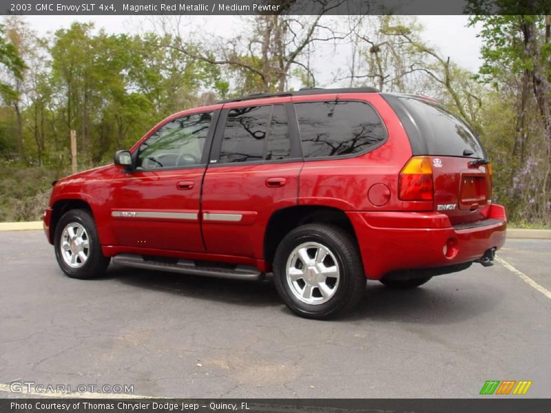 Magnetic Red Metallic / Medium Pewter 2003 GMC Envoy SLT 4x4