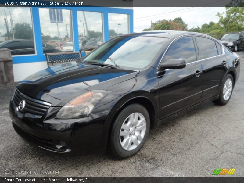 Super Black / Frost 2009 Nissan Altima 2.5
