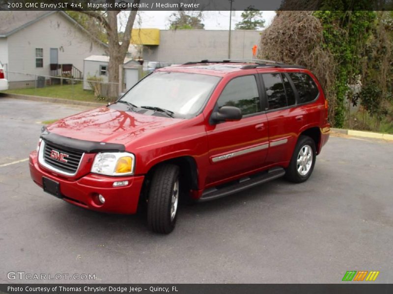 Magnetic Red Metallic / Medium Pewter 2003 GMC Envoy SLT 4x4