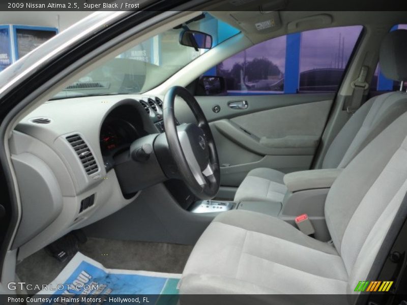 Super Black / Frost 2009 Nissan Altima 2.5