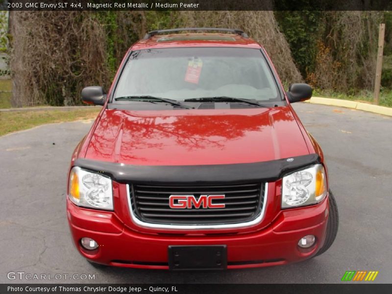 Magnetic Red Metallic / Medium Pewter 2003 GMC Envoy SLT 4x4