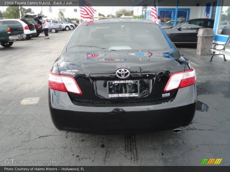 Black / Ash 2009 Toyota Camry Hybrid