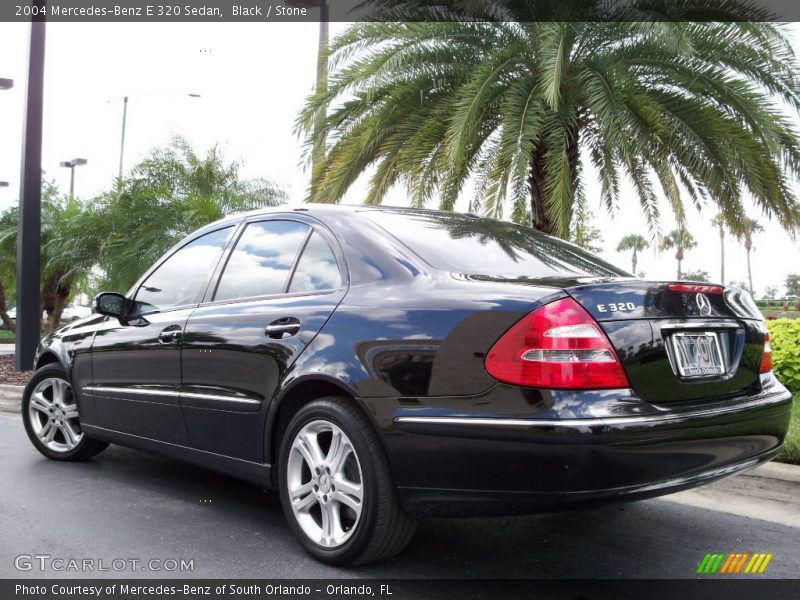 Black / Stone 2004 Mercedes-Benz E 320 Sedan