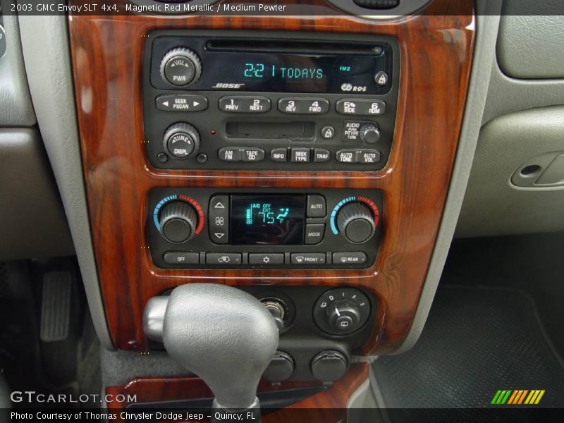 Magnetic Red Metallic / Medium Pewter 2003 GMC Envoy SLT 4x4