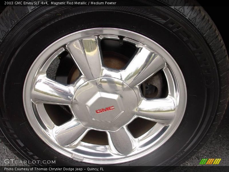 Magnetic Red Metallic / Medium Pewter 2003 GMC Envoy SLT 4x4