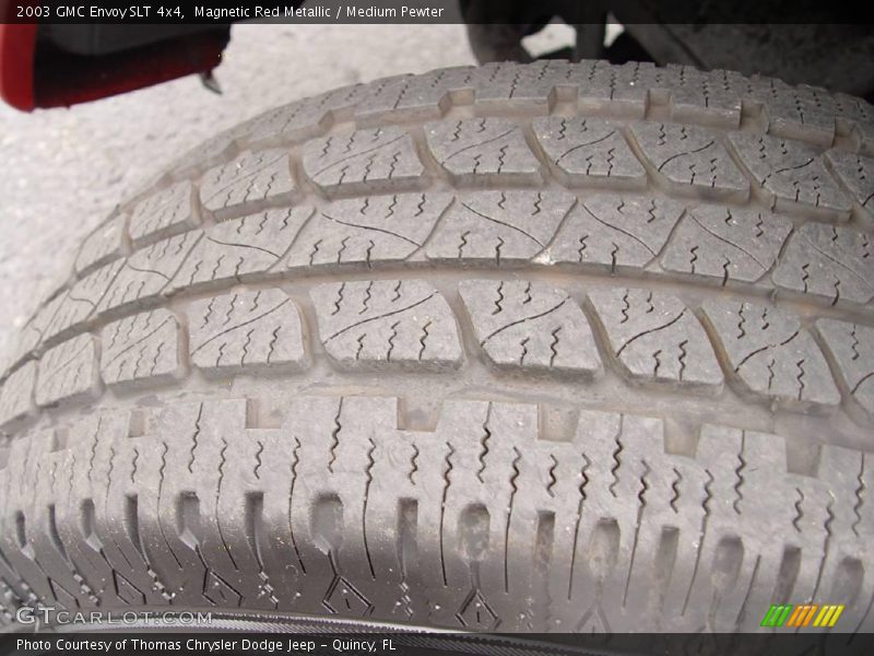 Magnetic Red Metallic / Medium Pewter 2003 GMC Envoy SLT 4x4