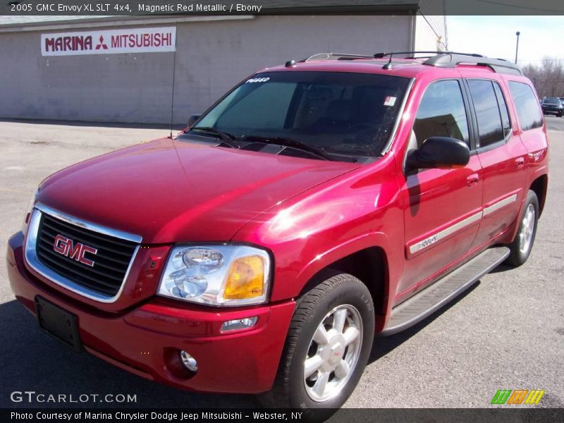 Magnetic Red Metallic / Ebony 2005 GMC Envoy XL SLT 4x4