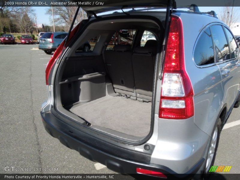 Alabaster Silver Metallic / Gray 2009 Honda CR-V EX-L
