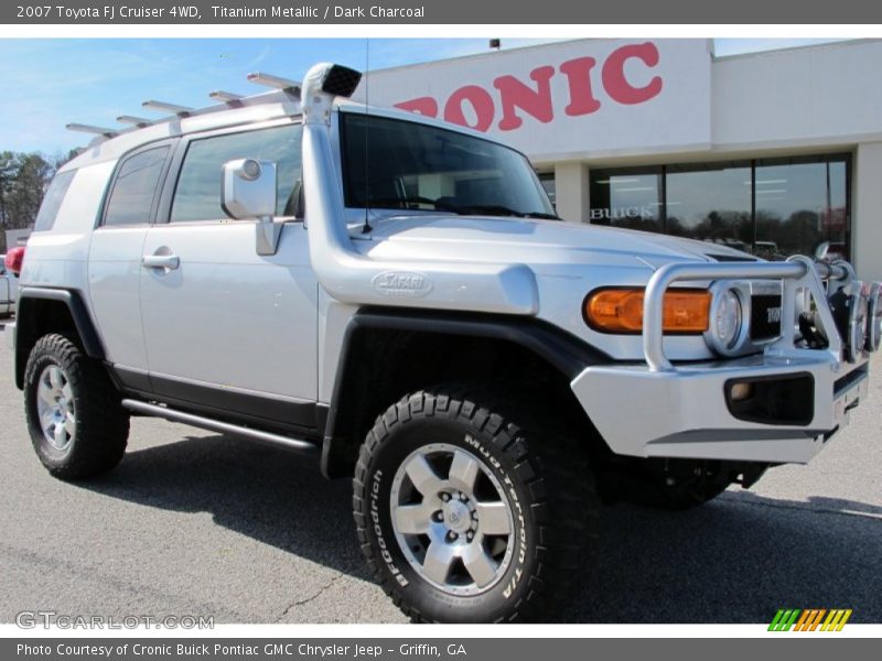 Titanium Metallic / Dark Charcoal 2007 Toyota FJ Cruiser 4WD
