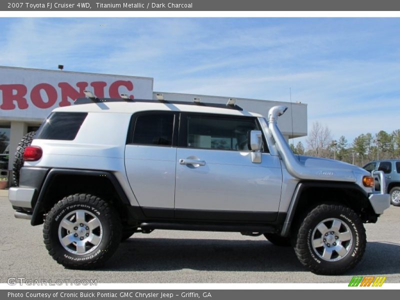 Titanium Metallic / Dark Charcoal 2007 Toyota FJ Cruiser 4WD