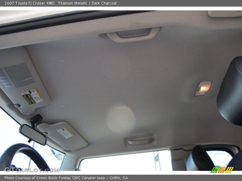 Titanium Metallic / Dark Charcoal 2007 Toyota FJ Cruiser 4WD