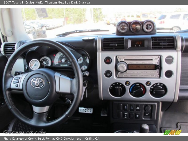 Titanium Metallic / Dark Charcoal 2007 Toyota FJ Cruiser 4WD
