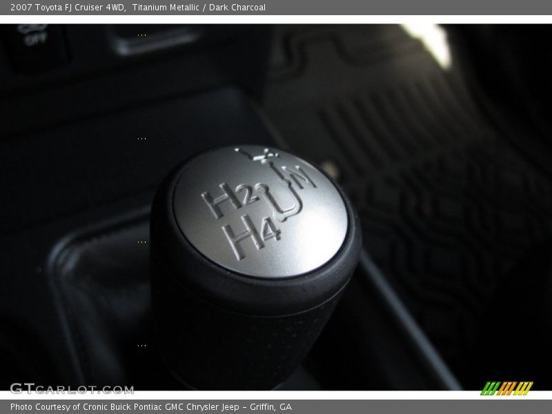 Titanium Metallic / Dark Charcoal 2007 Toyota FJ Cruiser 4WD