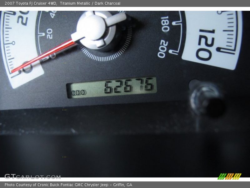Titanium Metallic / Dark Charcoal 2007 Toyota FJ Cruiser 4WD