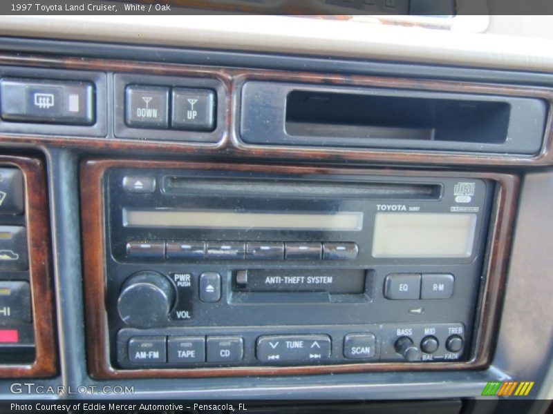 White / Oak 1997 Toyota Land Cruiser