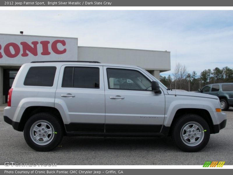 Bright Silver Metallic / Dark Slate Gray 2012 Jeep Patriot Sport