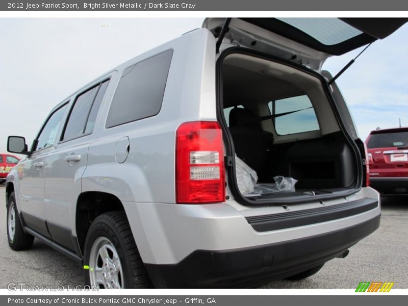 Bright Silver Metallic / Dark Slate Gray 2012 Jeep Patriot Sport