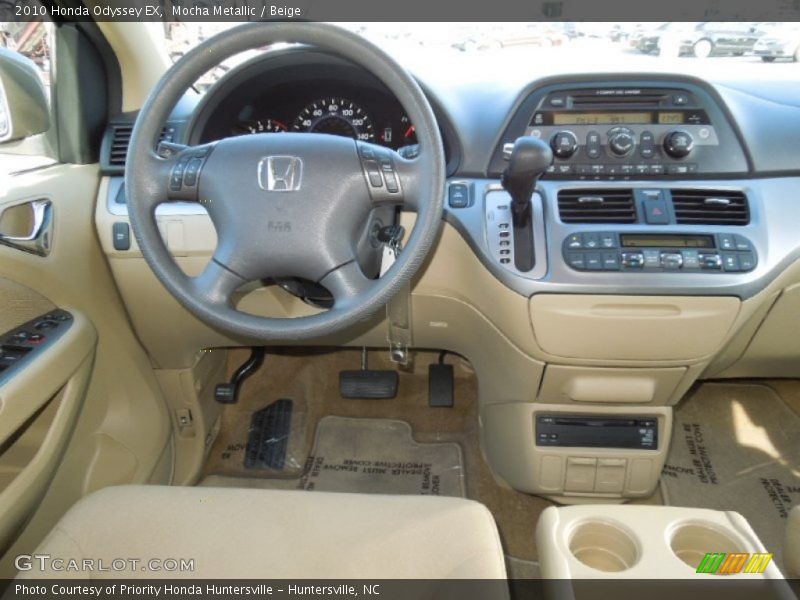 Mocha Metallic / Beige 2010 Honda Odyssey EX