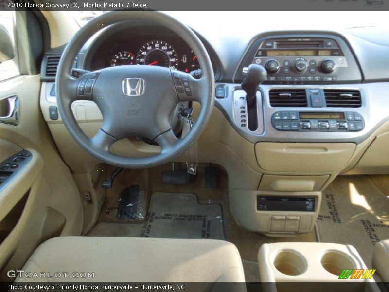 Mocha Metallic / Beige 2010 Honda Odyssey EX