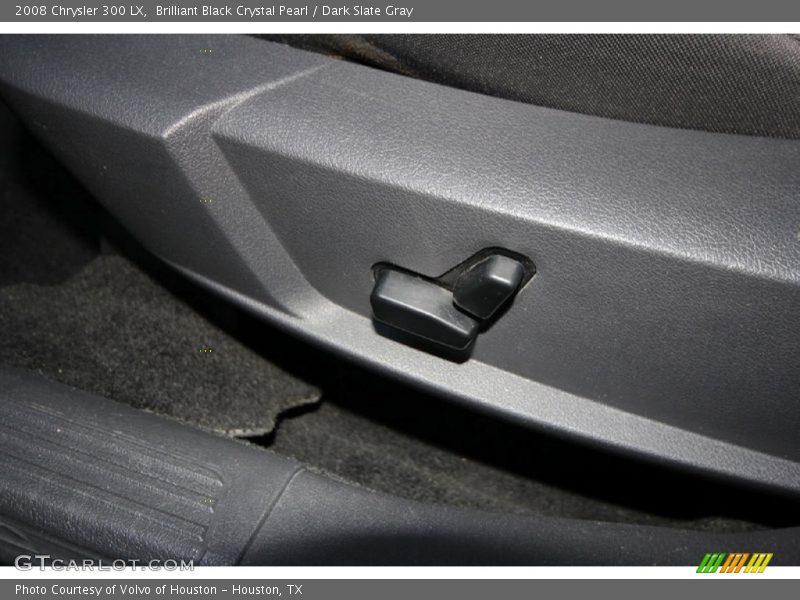 Brilliant Black Crystal Pearl / Dark Slate Gray 2008 Chrysler 300 LX