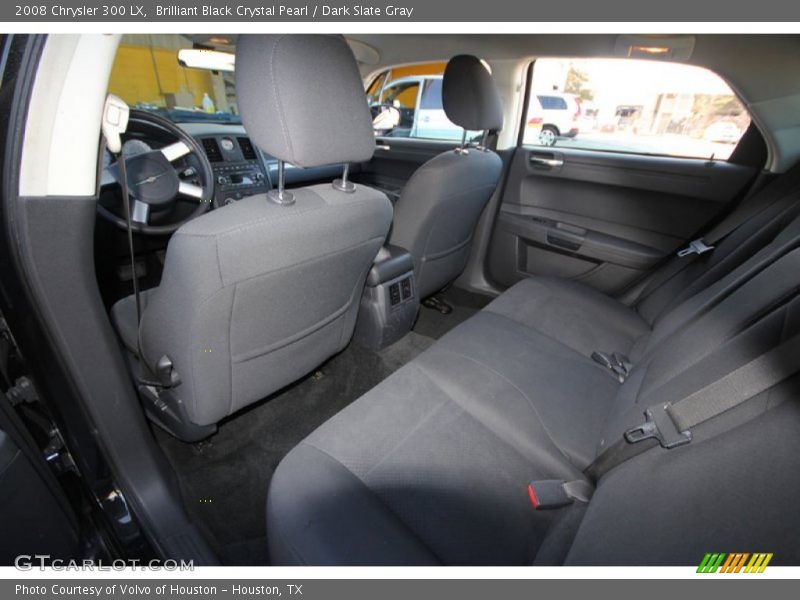 Brilliant Black Crystal Pearl / Dark Slate Gray 2008 Chrysler 300 LX