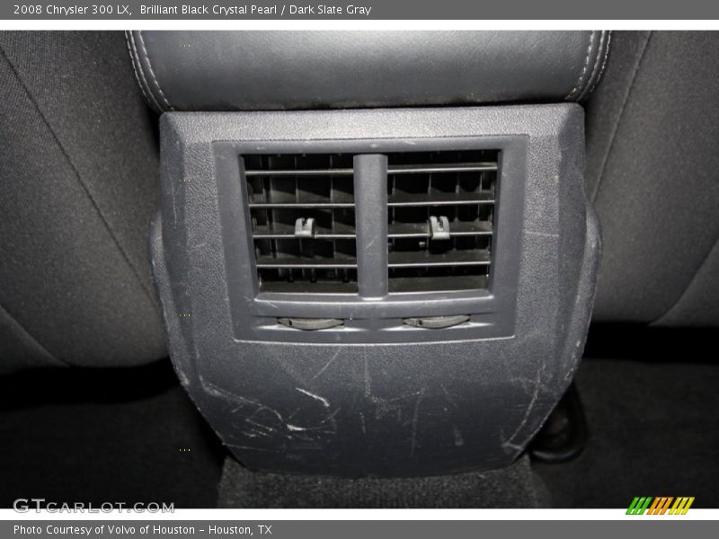 Brilliant Black Crystal Pearl / Dark Slate Gray 2008 Chrysler 300 LX