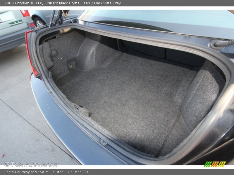 Brilliant Black Crystal Pearl / Dark Slate Gray 2008 Chrysler 300 LX