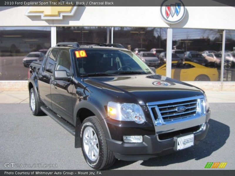 Black / Charcoal Black 2010 Ford Explorer Sport Trac XLT 4x4