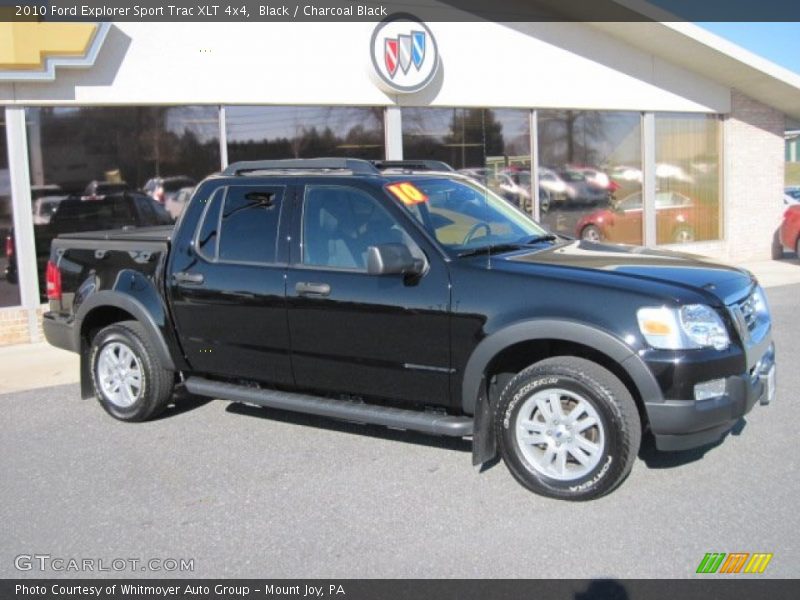 Black / Charcoal Black 2010 Ford Explorer Sport Trac XLT 4x4