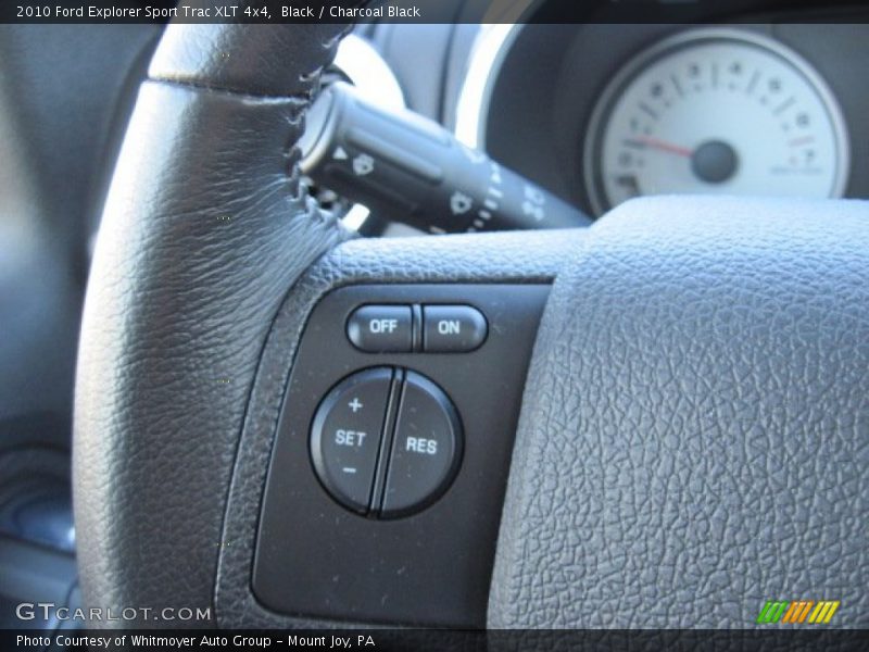 Black / Charcoal Black 2010 Ford Explorer Sport Trac XLT 4x4