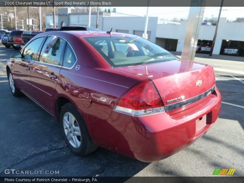Sport Red Metallic / Ebony Black 2006 Chevrolet Impala LT