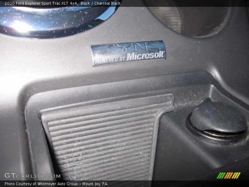 Black / Charcoal Black 2010 Ford Explorer Sport Trac XLT 4x4