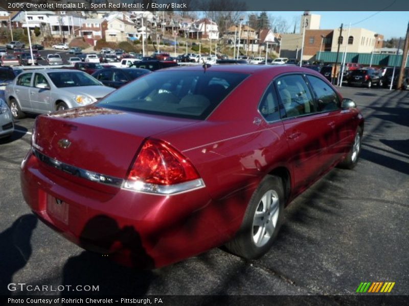 Sport Red Metallic / Ebony Black 2006 Chevrolet Impala LT