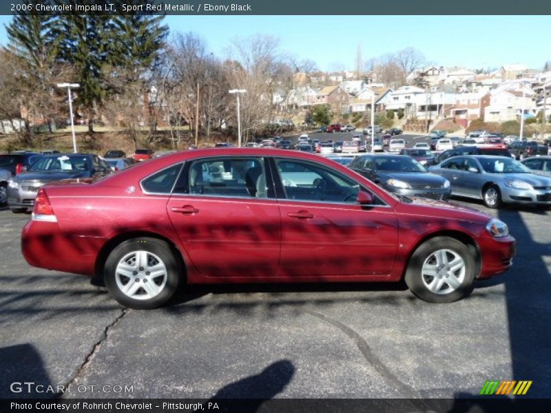 Sport Red Metallic / Ebony Black 2006 Chevrolet Impala LT