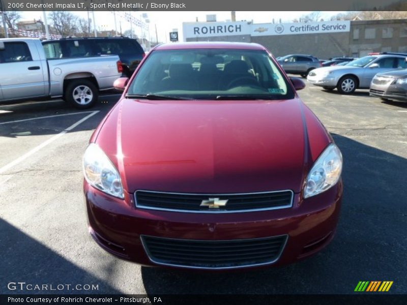 Sport Red Metallic / Ebony Black 2006 Chevrolet Impala LT
