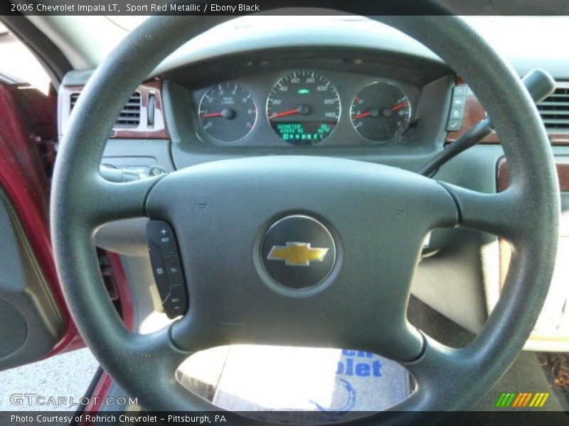 Sport Red Metallic / Ebony Black 2006 Chevrolet Impala LT