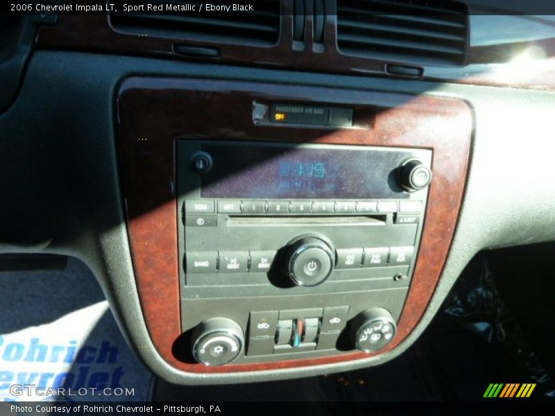 Sport Red Metallic / Ebony Black 2006 Chevrolet Impala LT