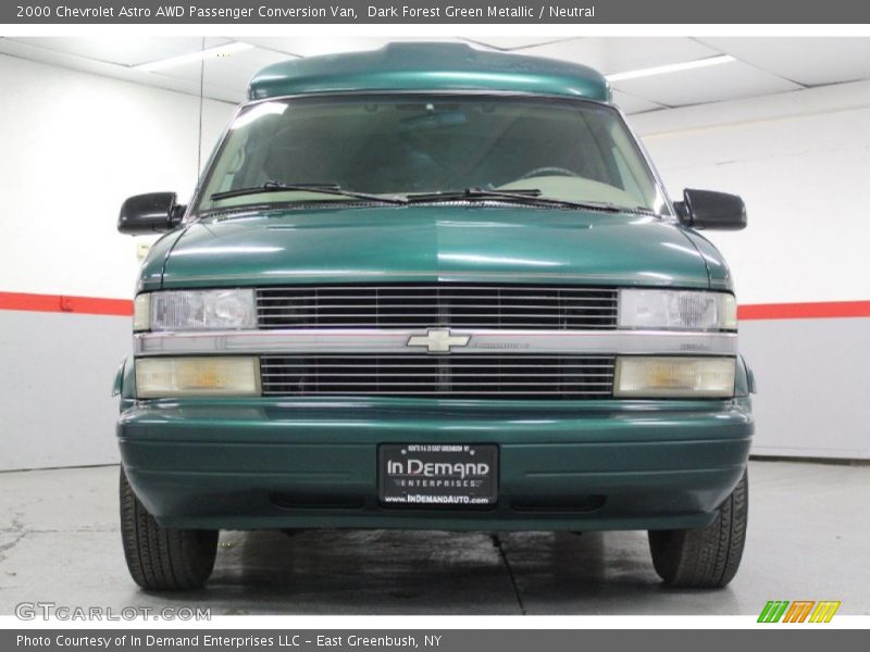 Dark Forest Green Metallic / Neutral 2000 Chevrolet Astro AWD Passenger Conversion Van